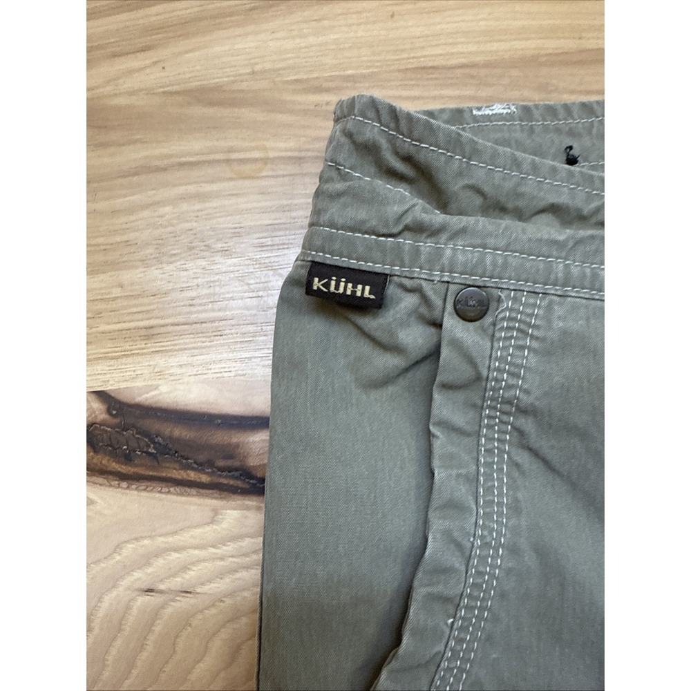 Kuhl Shorts Men's 36 Brown Vintage Patina Dye Cargo Hiking Utility 11" - Picture 4 of 7